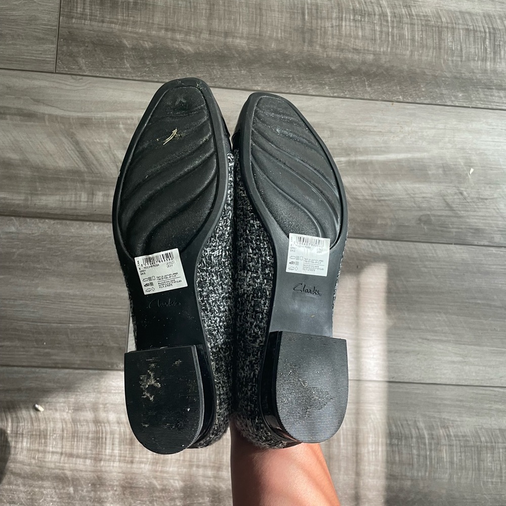 Clarks Women's Keesha Rosa Dress Pump, Grey Tweed Combi - Picture 4 of 4